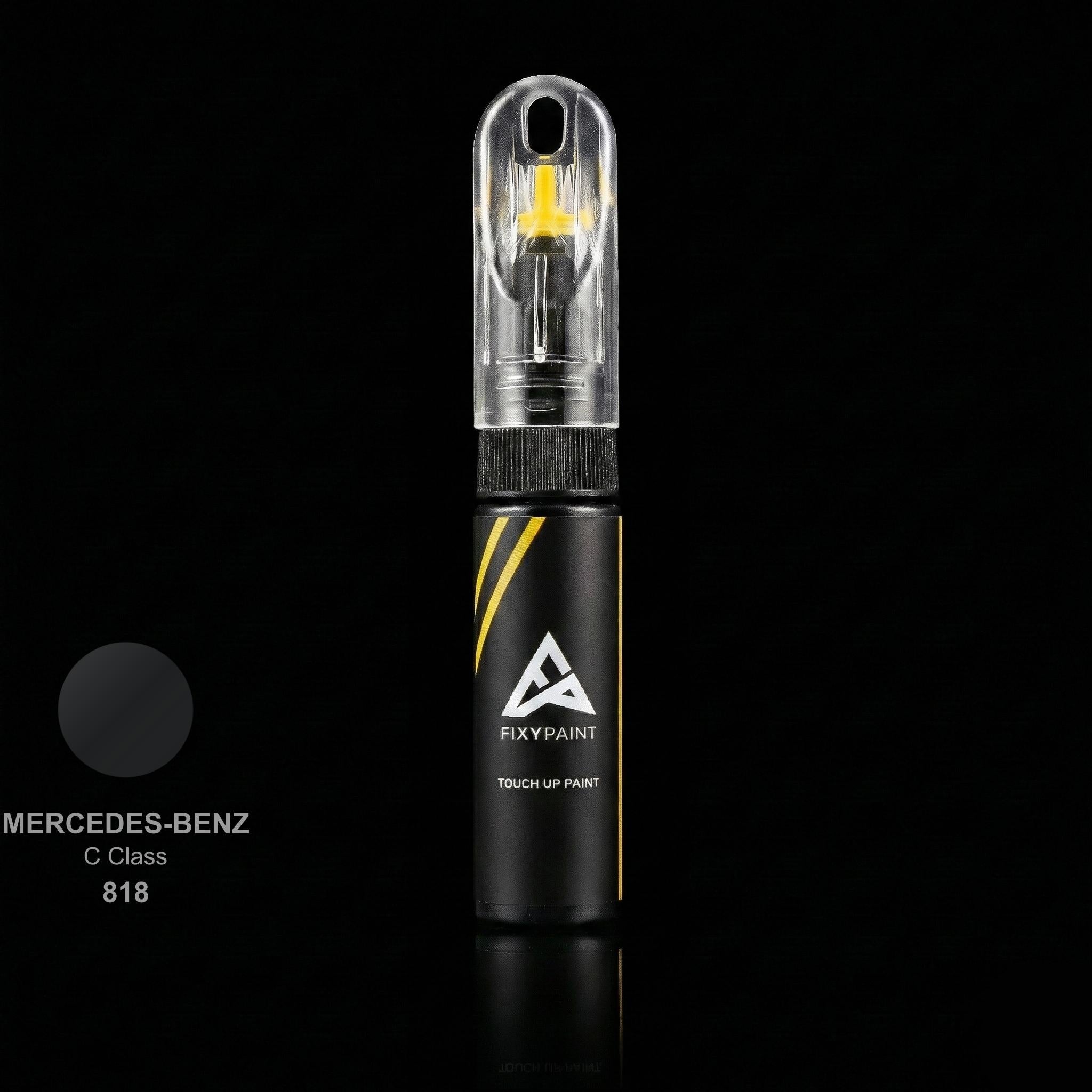 Mercedes-benz C Class touch up paint kit - GRAPHITEGRAU MATT 818 scratch repair