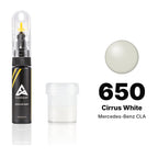 Pintura de retoque para Mercedes-Benz CLA – 650 Cirrus White (2013–2020), kit Estándar