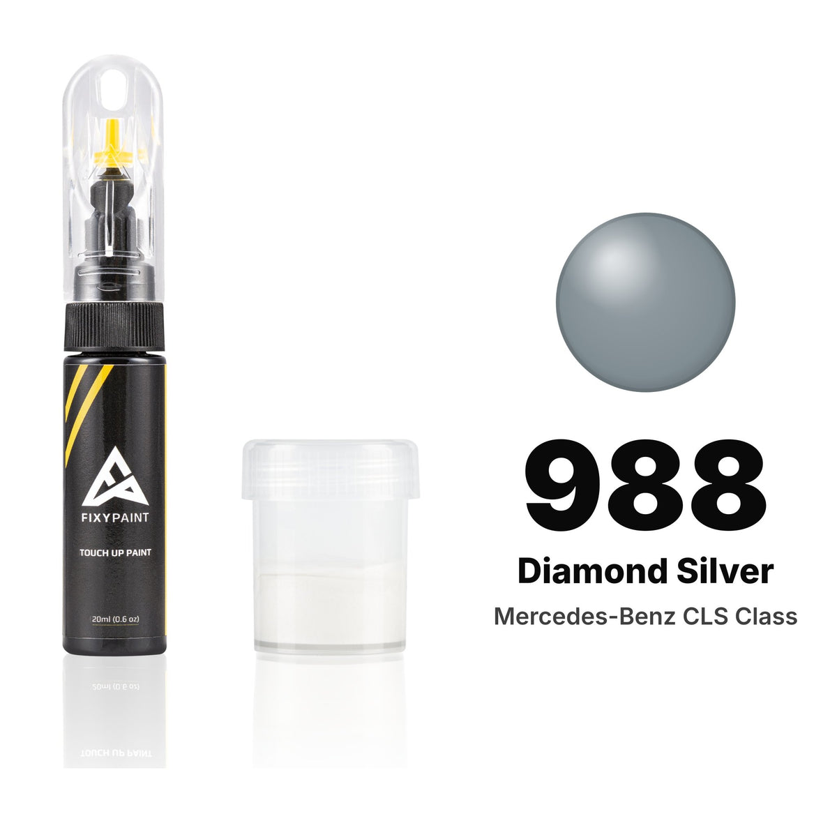 Touch-up paint for Mercedes-Benz CLS-Class 988 Diamond Silver, Standard kit