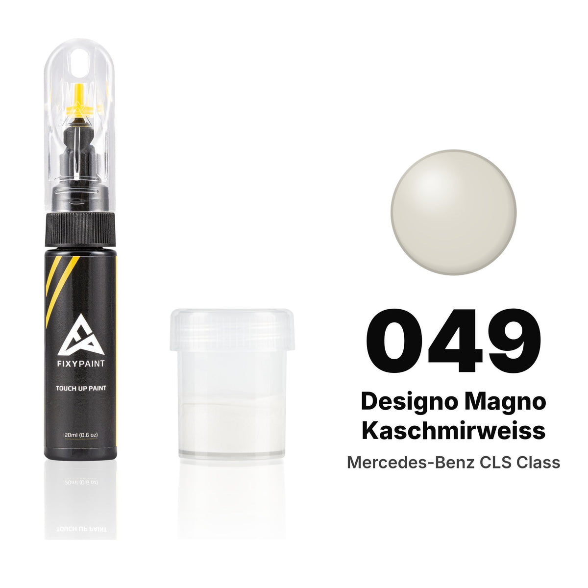 Lackstift für Mercedes-Benz CLS-Klasse – 049 Designo Magno Kaschmirweiss (2015–2019), Set Standard