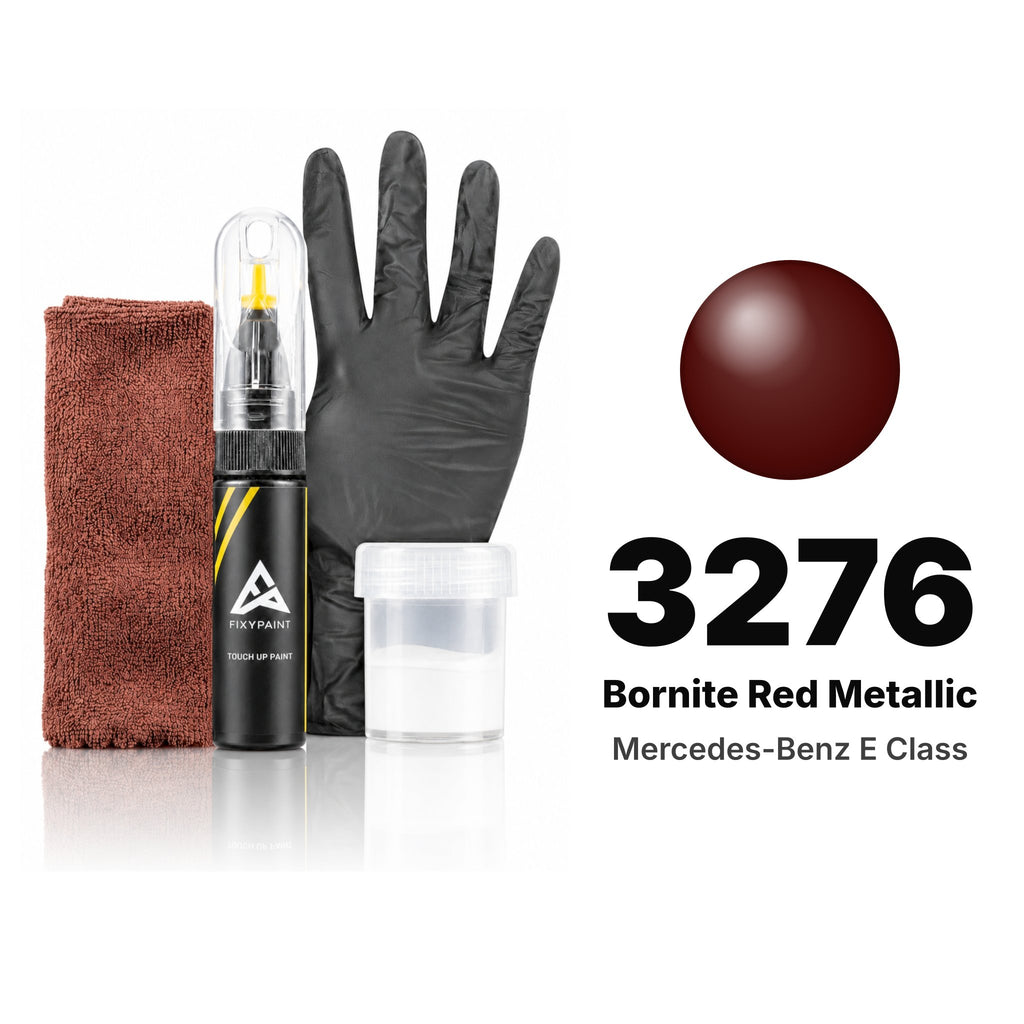 Touch-up paint for Mercedes-Benz E-Class 3276 Bornite Red Metallic, Complete kit