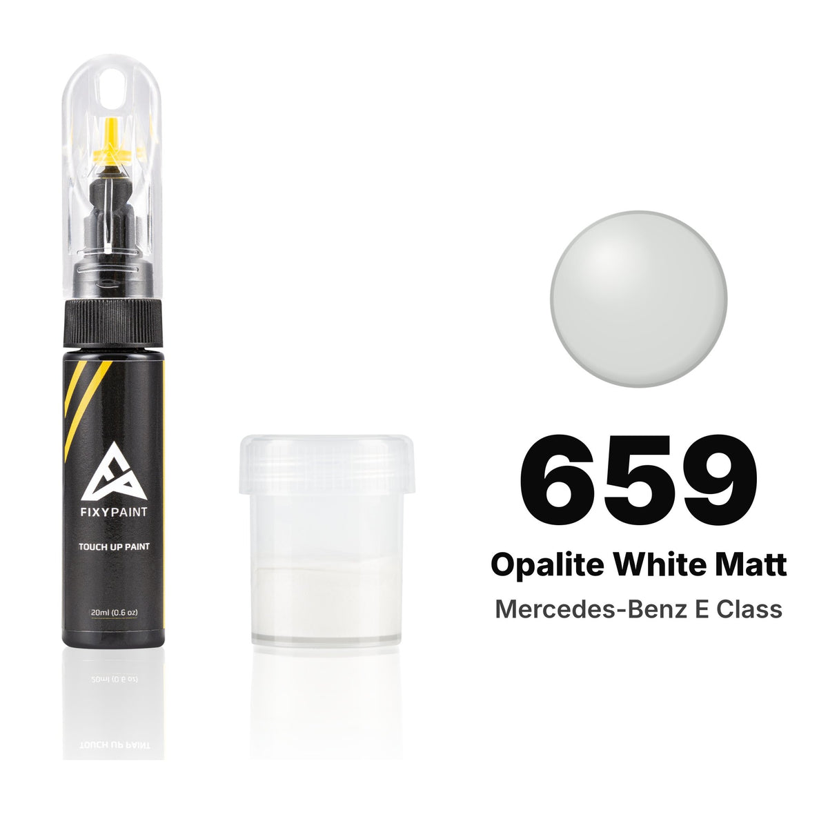 Touch-up paint for Mercedes-Benz E-Class 659 Opalite White Matt, Standard kit
