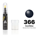 Vernice ritocco per Mercedes-Benz Classe E Classic – 366 Azuritblau (2000), kit Standard