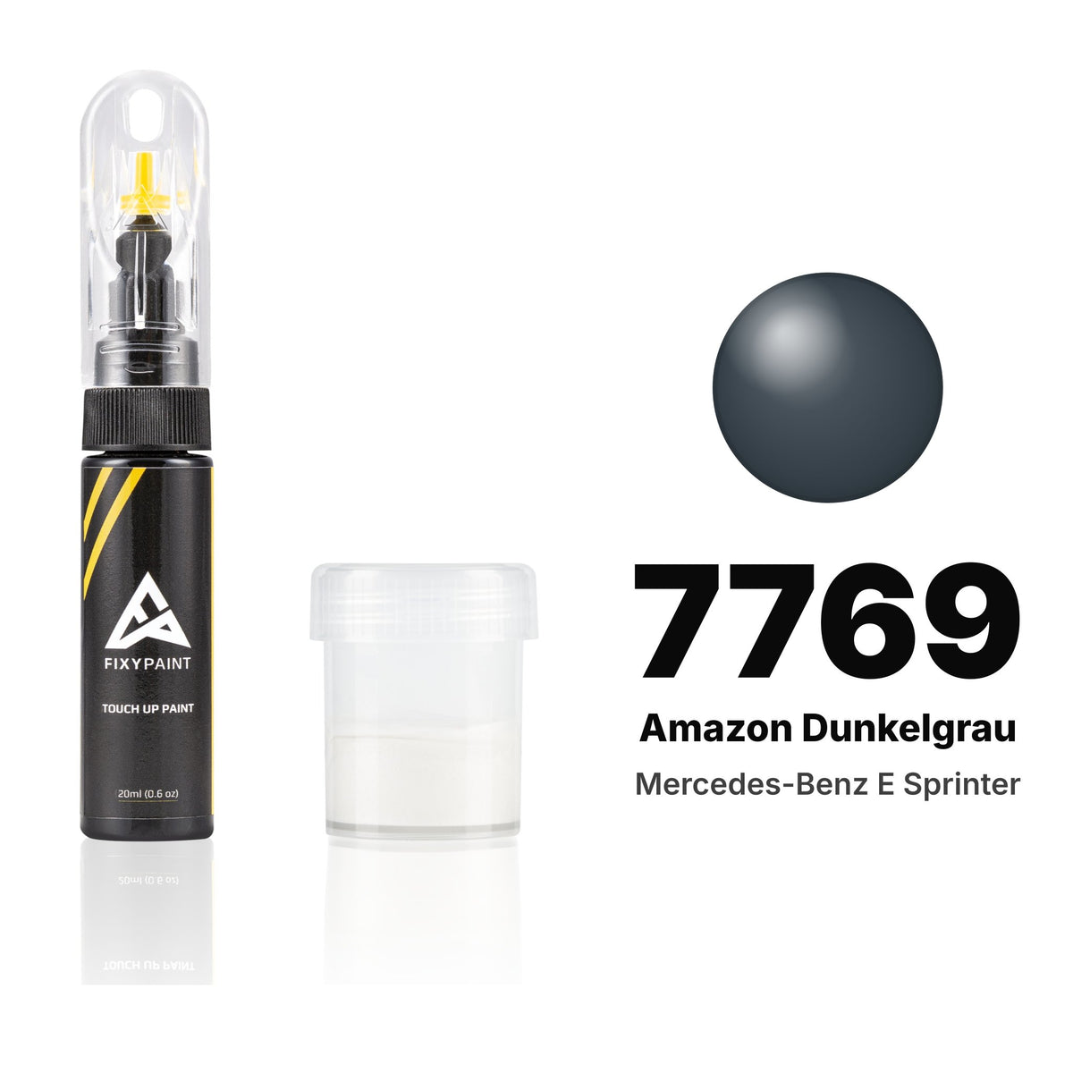Touch-up paint for Mercedes-Benz eSprinter 7769 Amazon Dunkelgrau, Standard kit