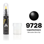 Peinture de retouche pour Mercedes-Benz EQT – 9728 Loparitschwarz (depuis 2025), kit Standard