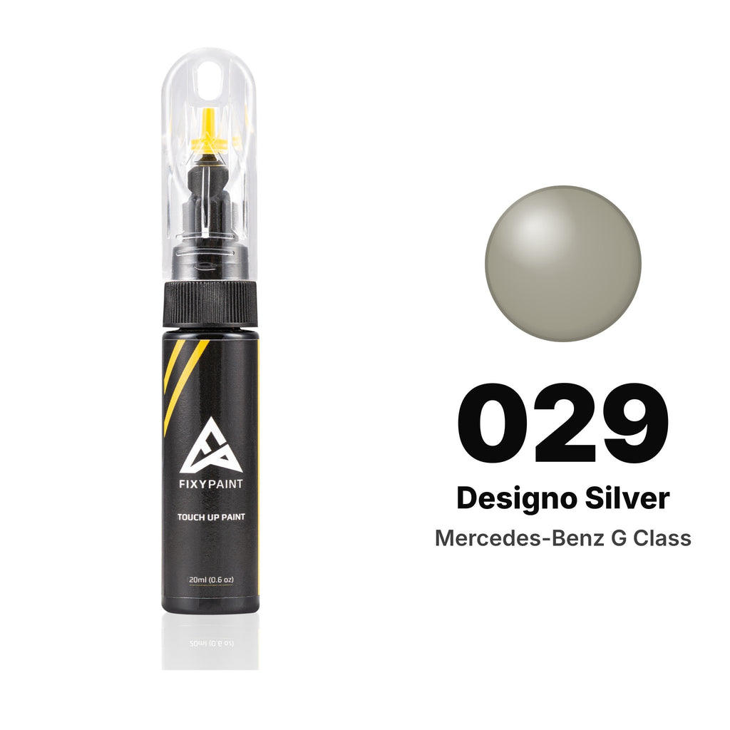 Pintura de retoque para Mercedes-Benz Clase G – 029 Designo Silver (2006–2009), kit Básico