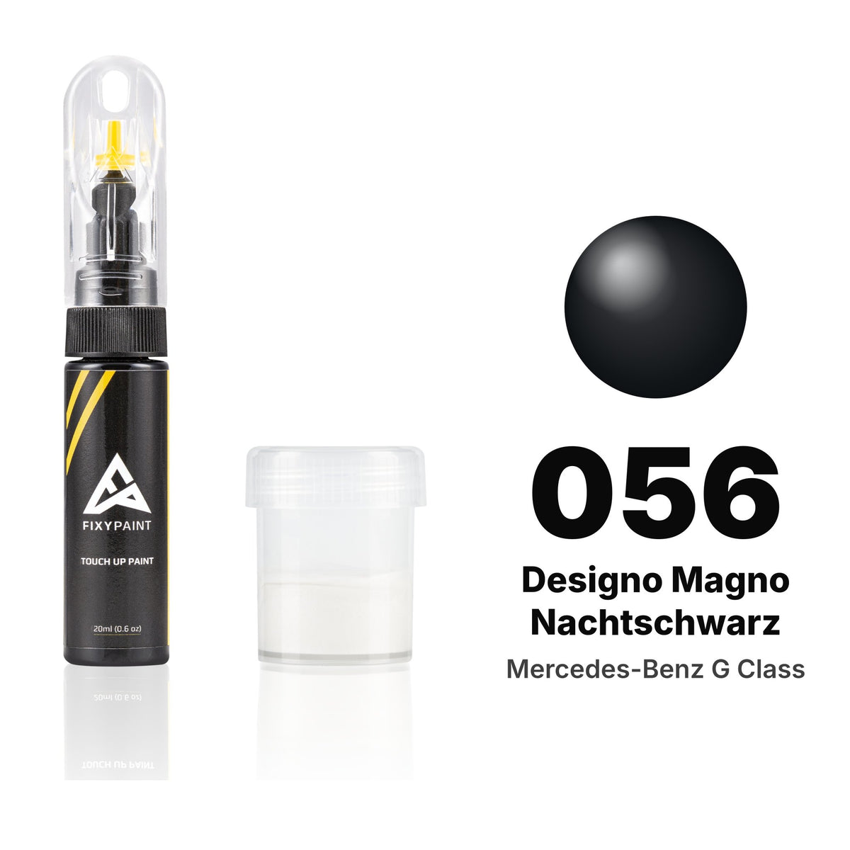 Lackstift für Mercedes-Benz G-Klasse – 056 Designo Magno Nachtschwarz (ab 2015), Set Standard