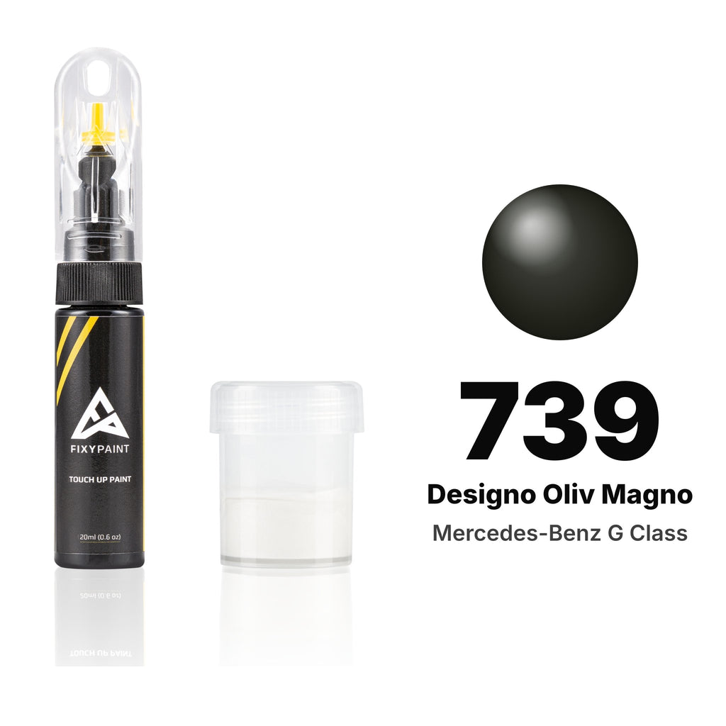 Peinture de retouche pour Mercedes-Benz Classe G – 739 Designo Oliv Magno (depuis 2025), kit Standard
