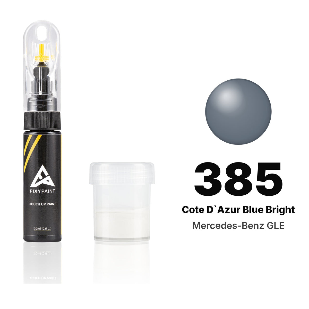 Vernice ritocco per Mercedes-Benz GLE – 385 Cote D`Azur Blue Bright (dal 2025), kit Standard