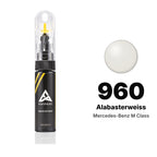 Touch-up paint for Mercedes-Benz M-Class 960 Alabasterweiss, Basic kit