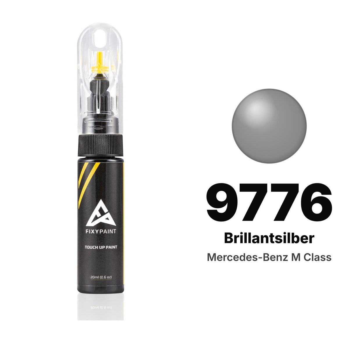 Touch-up paint for Mercedes-Benz M-Class 9776 Brillantsilber, Basic kit