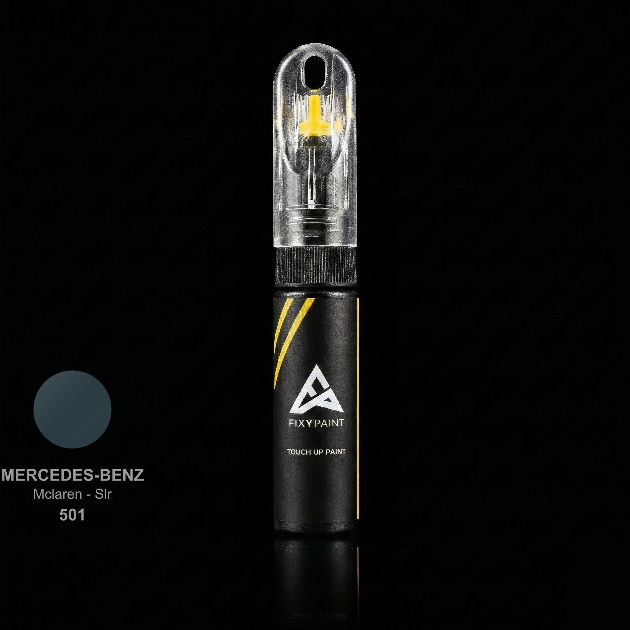 Mercedes-benz Mclaren - Slr touch up paint kit - CRYSTAL AMAZONIT BLUE 501 scratch repair