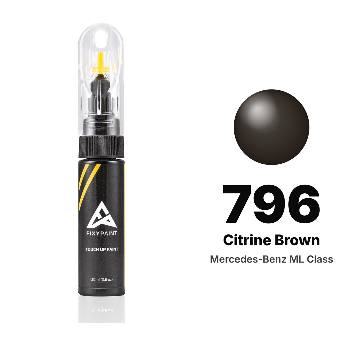 Touch-up paint for Mercedes-Benz ML-Class 796 Citrine Brown, Basic kit