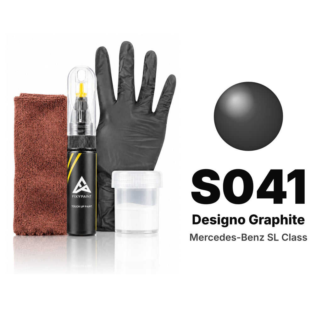 Touch-up paint for Mercedes-Benz SL-Class S041 Designo Graphite, Complete kit