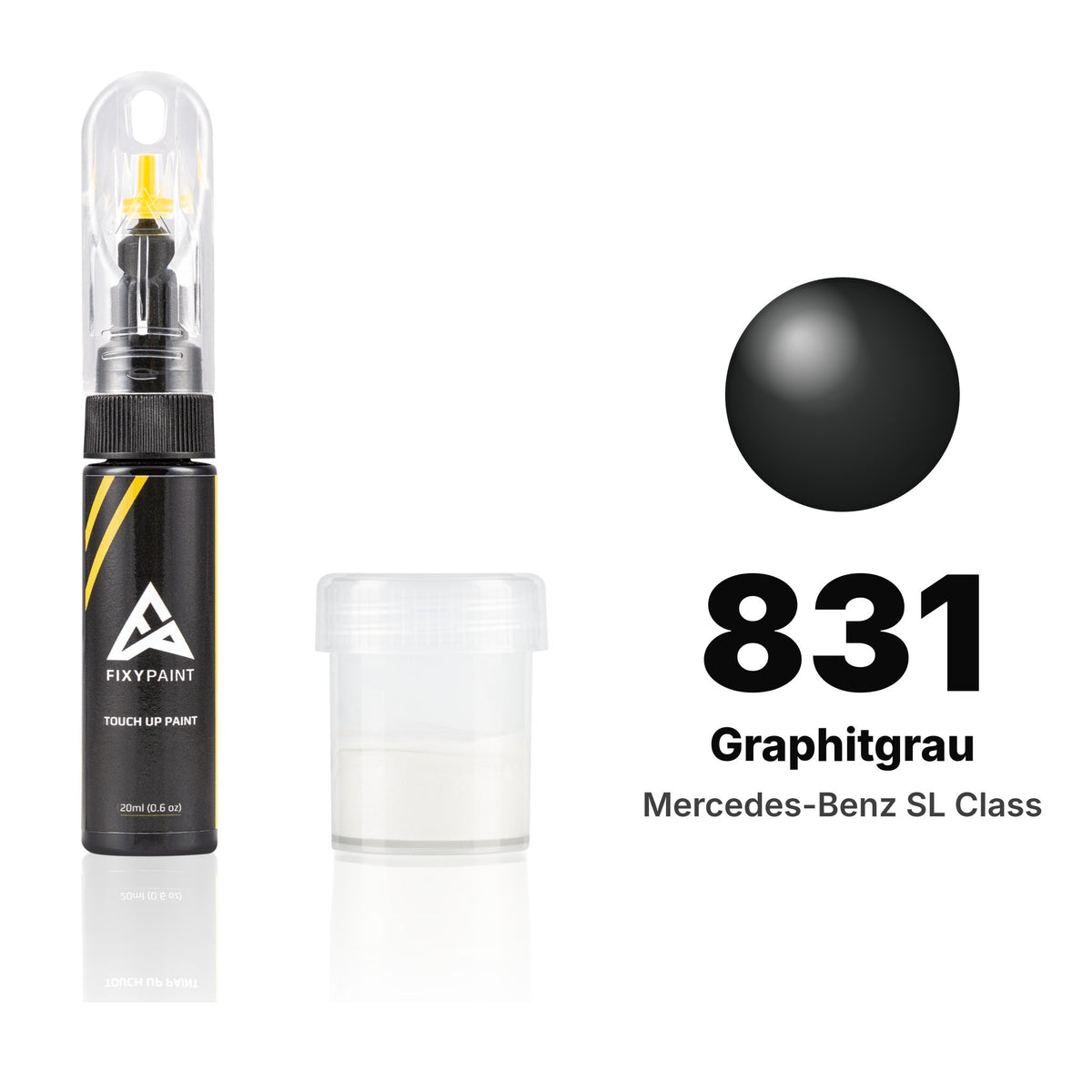 Touch-up paint for Mercedes-Benz SL-Class 831 Graphitgrau, Standard kit