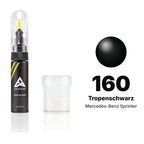 Pintura de retoque para Mercedes-Benz Sprinter – 160 Tropenschwarz (2010–2013), kit Estándar