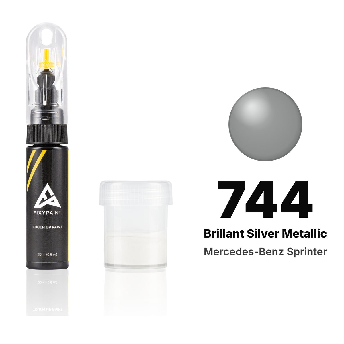 Touch-up paint for Mercedes-Benz Sprinter 744 Brillant Silver Metallic, Standard kit
