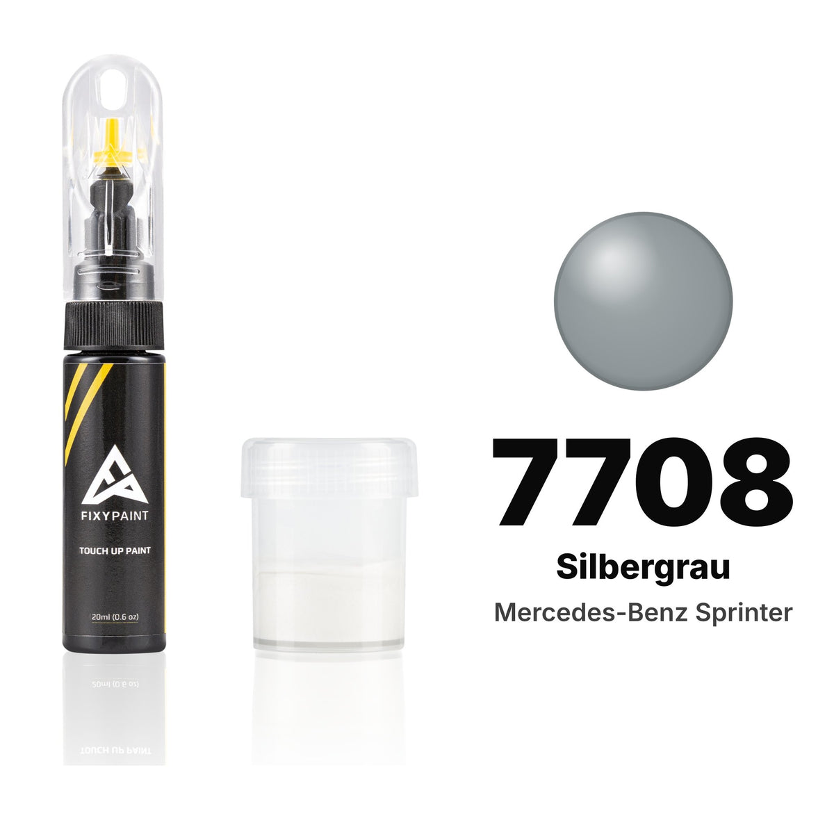 Touch-up paint for Mercedes-Benz Sprinter 7708 Silbergrau, Standard kit