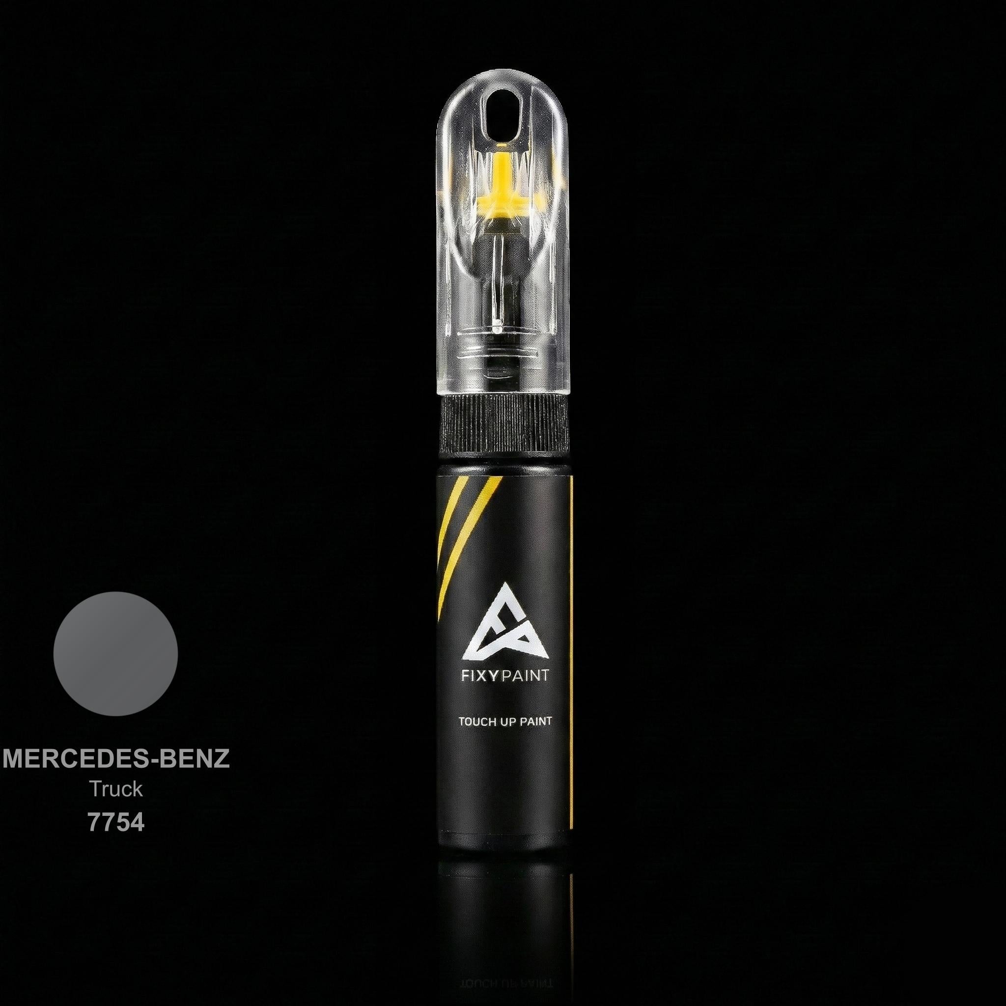 Mercedes-benz Truck touch up paint kit - STAHLGRAU 7754 scratch repair