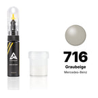Peinture de retouche pour Mercedes-Benz – 716 Graubeige (tous modèles, 1961–1966), kit Standard
