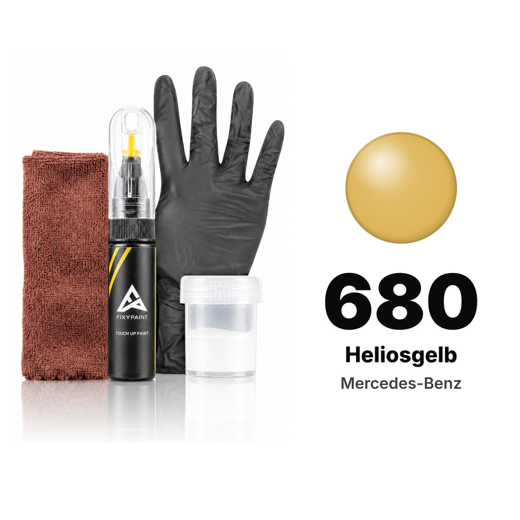 Touch-up paint for Mercedes-Benz 680 Heliosgelb, Complete kit
