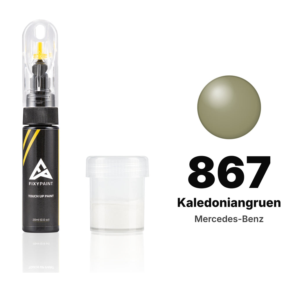 Pintura de retoque para Mercedes-Benz – 867 Kaledoniangruen (todos los modelos, 1976–1980), kit Estándar