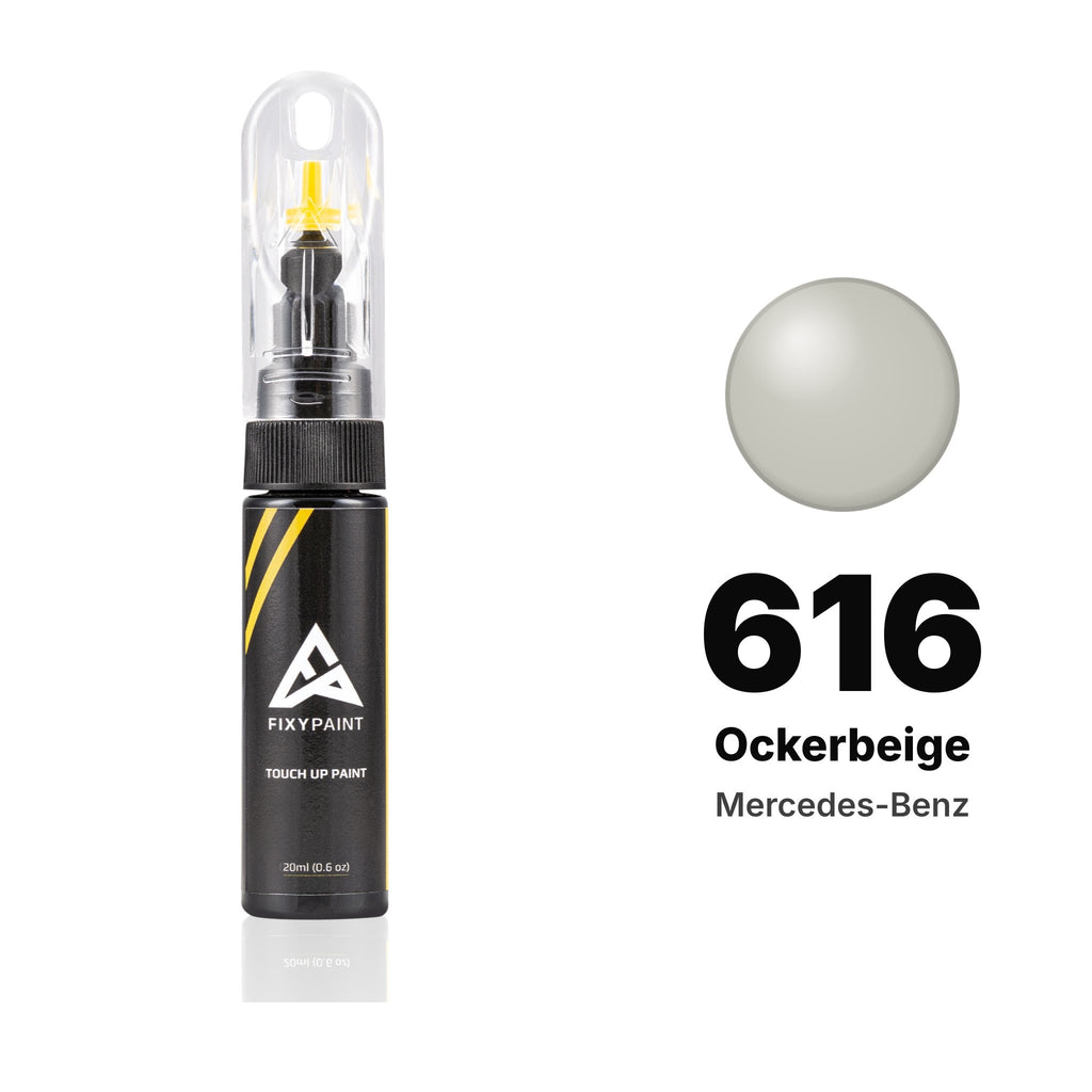 Vernice ritocco per Mercedes-Benz – 616 Ockerbeige (tutti i modelli, 1985–1990), kit Base