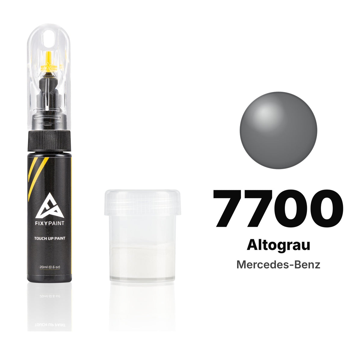 Lackstift für Mercedes-Benz – 7700 Altograu (alle Modelle, ab 1988), Set Standard