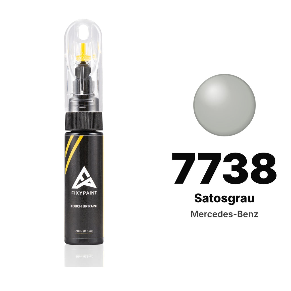 Pintura de retoque para Mercedes-Benz – 7738 Satosgrau (todos los modelos, desde 1989), kit Básico