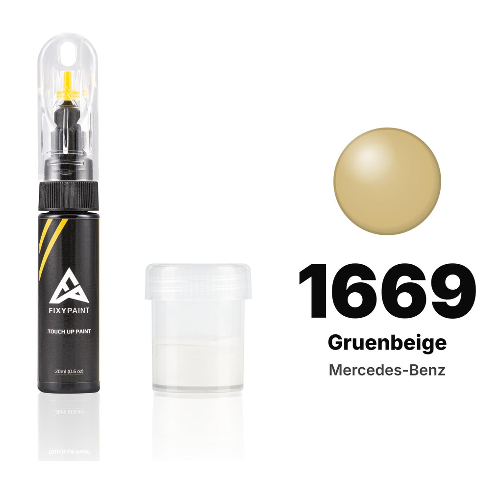 Touch-up paint for Mercedes-Benz 1669 Gruenbeige, Standard kit