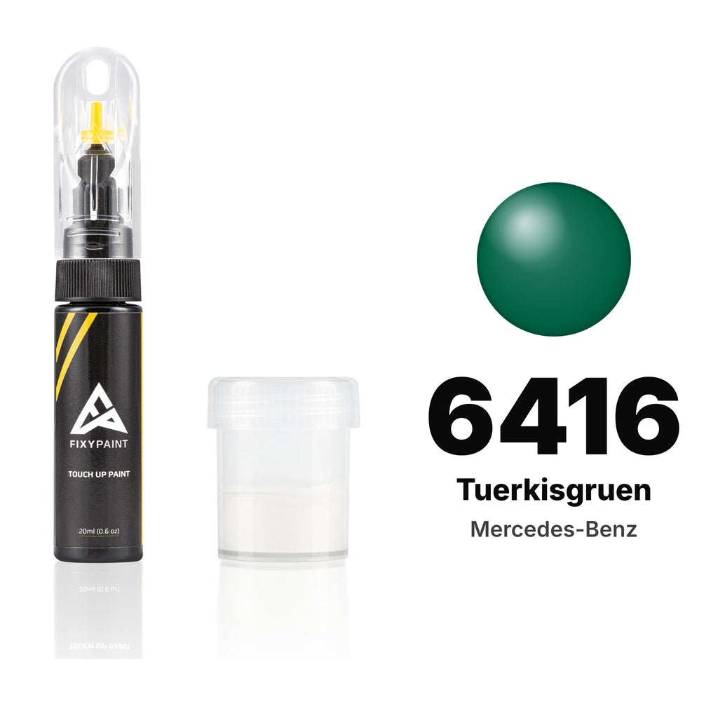 Touch-up paint for Mercedes-Benz 6416 Tuerkisgruen, Standard kit
