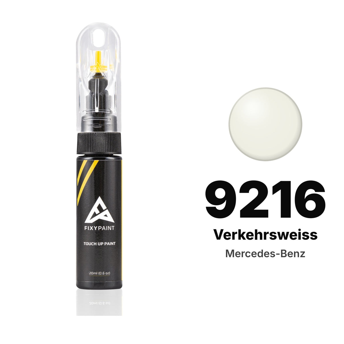 Pintura de retoque para Mercedes-Benz – 9216 Verkehrsweiss (todos los modelos, 1994–1999), kit Básico