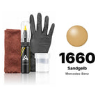 Lackstift für Mercedes-Benz – 1660 Sandgelb (alle Modelle, ab 1994), Set Komplett