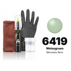 Touch-up paint for Mercedes-Benz 6419 Weissgruen, Complete kit