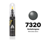 Lackstift für Mercedes-Benz – 7320 Verkehrsgrau (alle Modelle, ab 1994), Set Basis