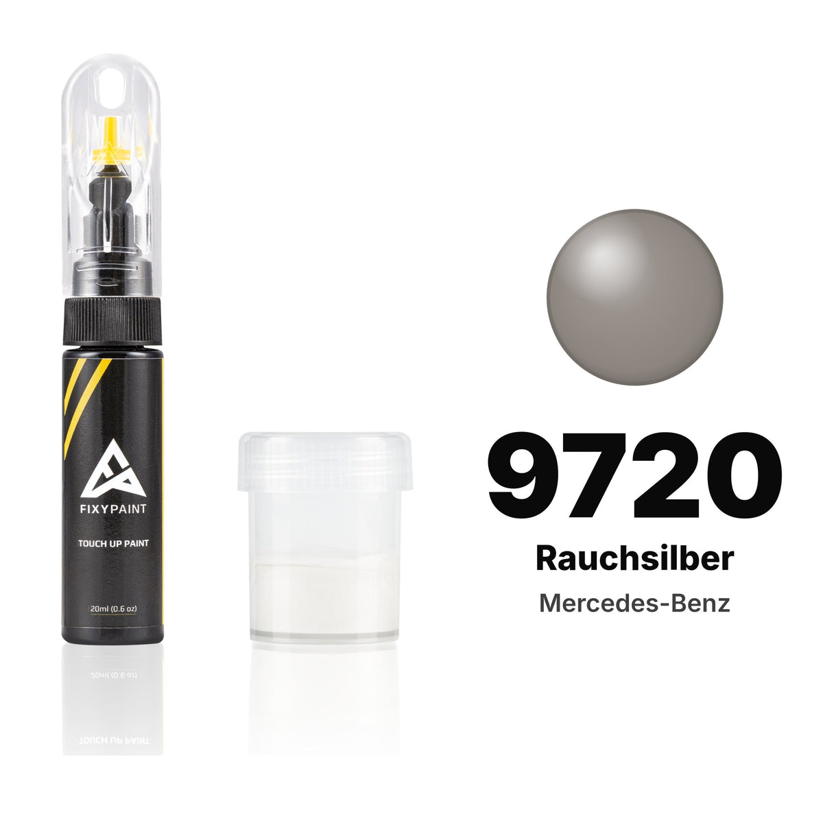 Pintura de retoque para Mercedes-Benz – 9720 Rauchsilber (todos los modelos, desde 1995), kit Estándar