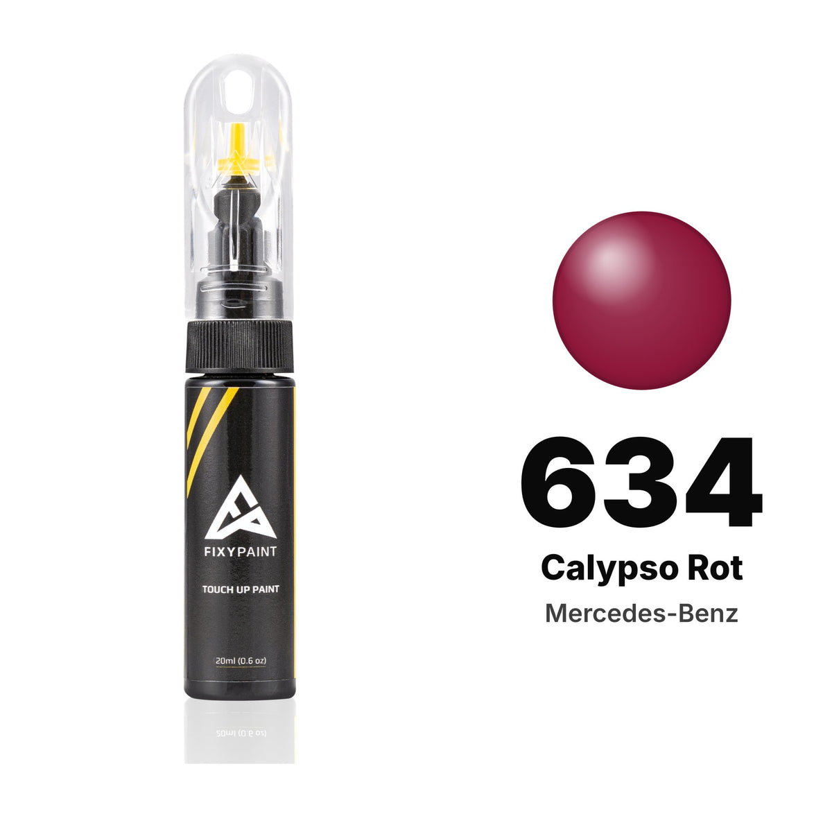 Peinture de retouche pour Mercedes-Benz – 634 Calypso Rot (tous modèles, 1996–1999), kit Basique