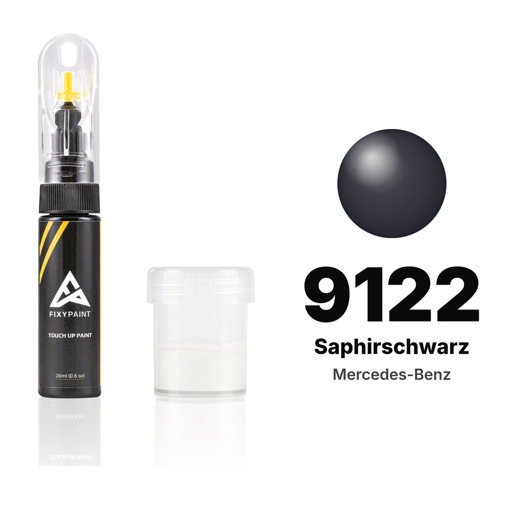 Touch-up paint for Mercedes-Benz 9122 Saphirschwarz, Standard kit