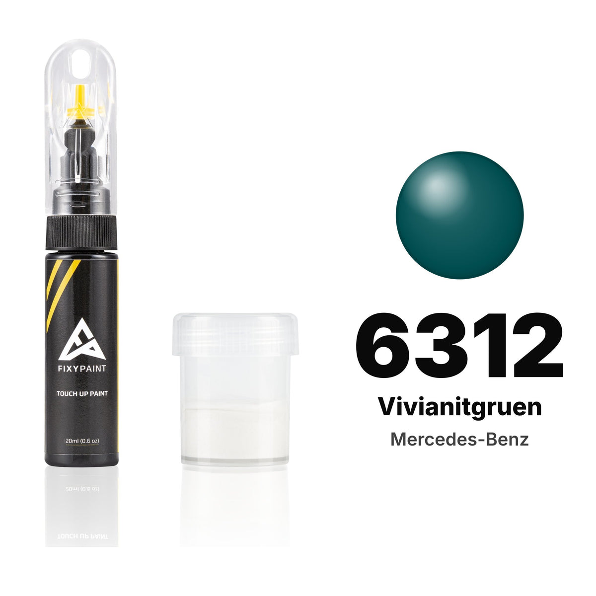 Pintura de retoque para Mercedes-Benz – 6312 Vivianitgruen (todos los modelos, 1996–2001), kit Estándar