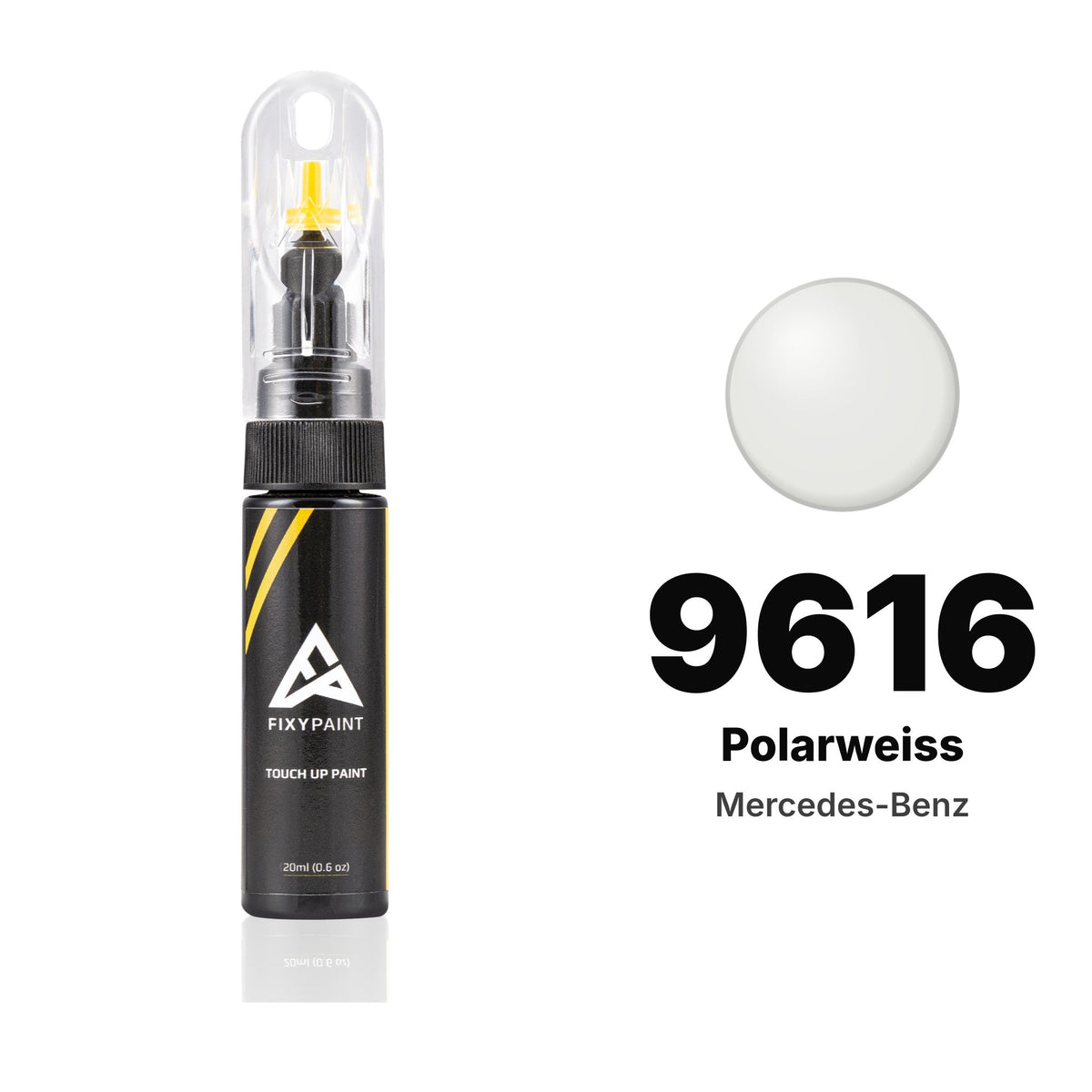 Touch-up paint for Mercedes-Benz 9616 Polarweiss, Basic kit