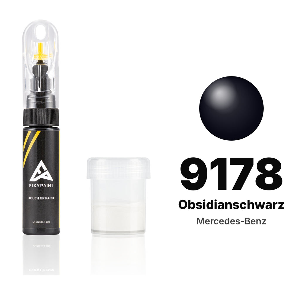 Touch-up paint for Mercedes-Benz 9178 Obsidianschwarz, Standard kit