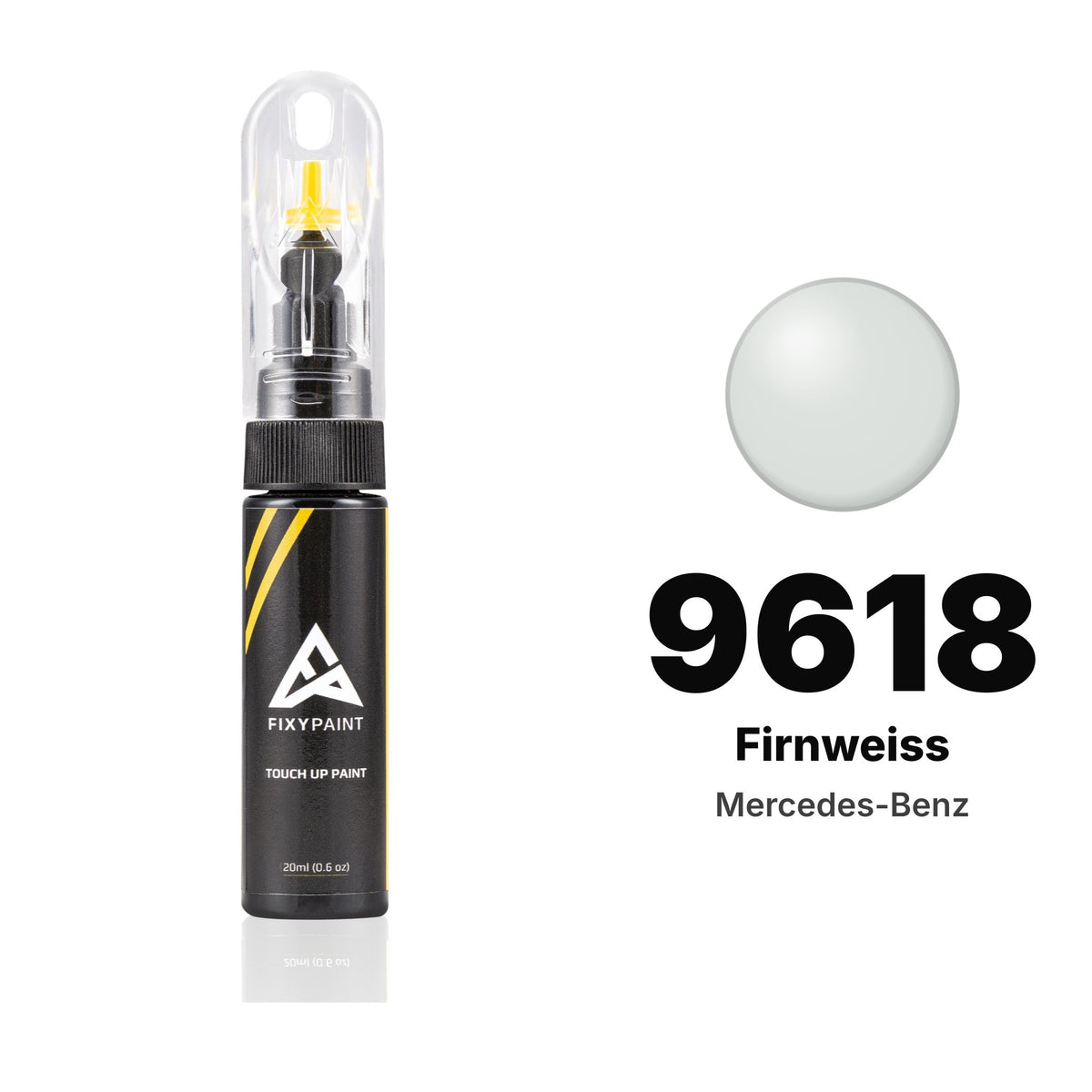 Peinture de retouche pour Mercedes-Benz – 9618 Firnweiss (tous modèles, 1998–2002), kit Basique