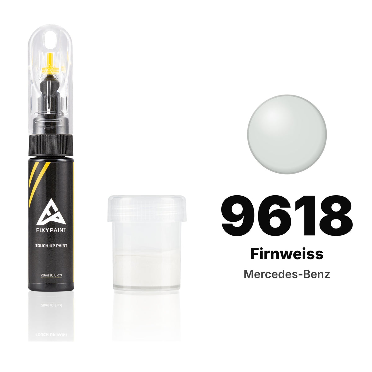 Peinture de retouche pour Mercedes-Benz – 9618 Firnweiss (tous modèles, 1998–2002), kit Standard