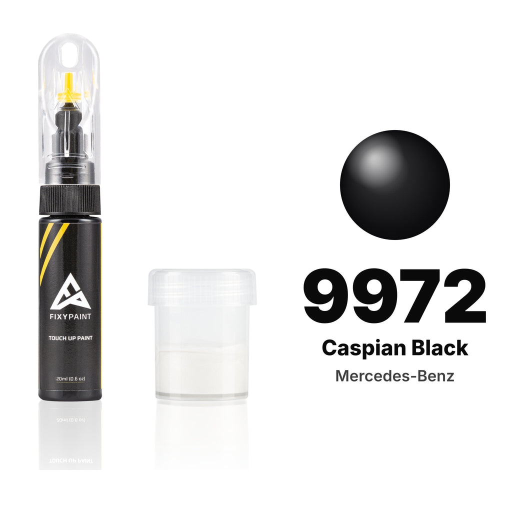 Touch-up paint for Mercedes-Benz 9972 Caspian Black, Standard kit