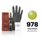 Lackstift für Mercedes-Benz – 978 Lime Green (alle Modelle, 2020), Set Komplett