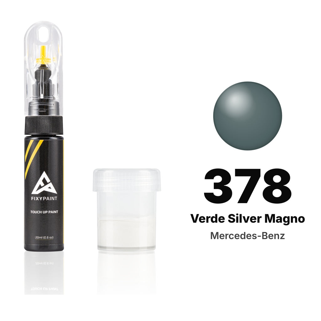 Touch-up paint for Mercedes-Benz 378 Verde Silver Magno, Standard kit