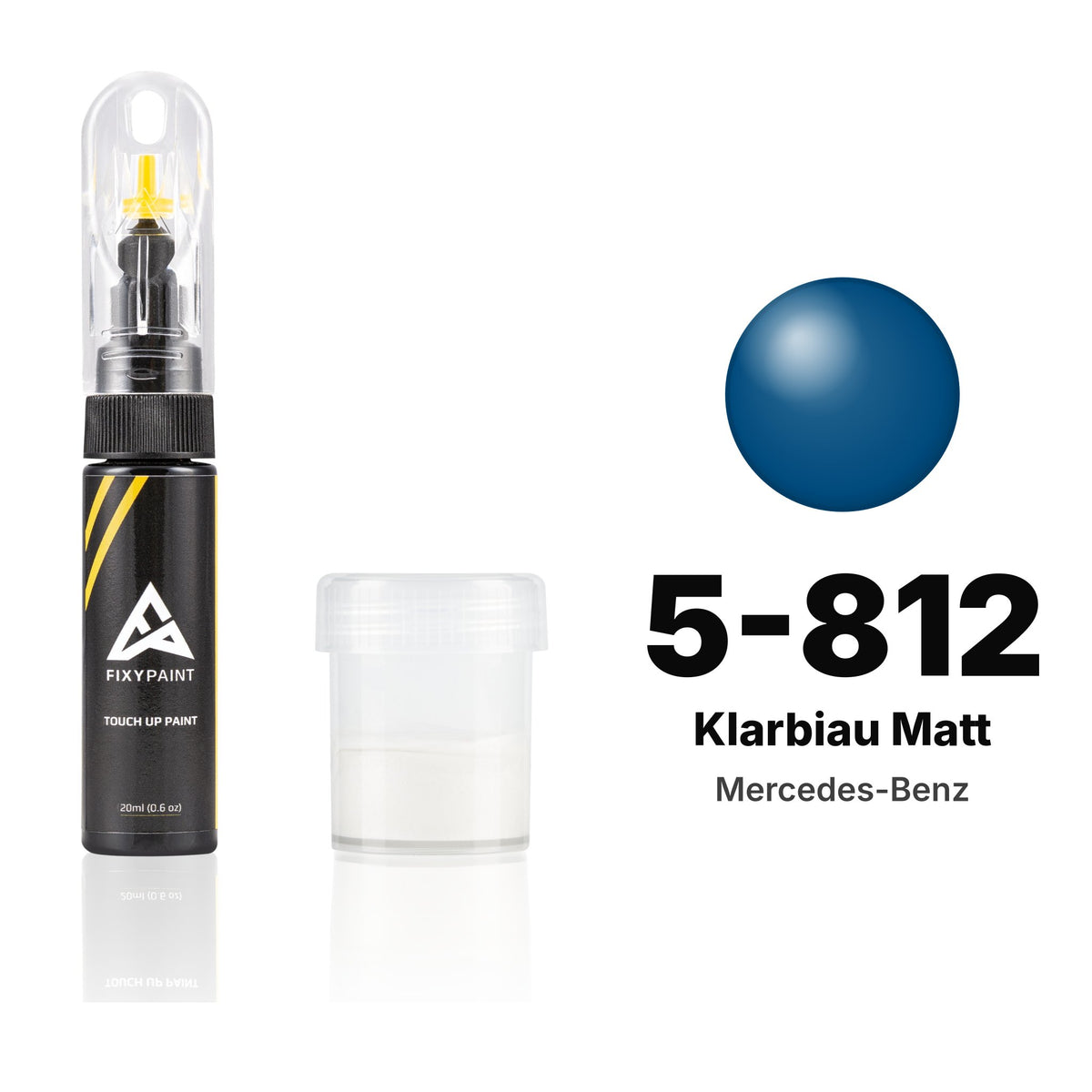 Peinture de retouche pour Mercedes-Benz – 5-812 Klarbiau Matt (tous modèles, depuis 2023), kit Standard
