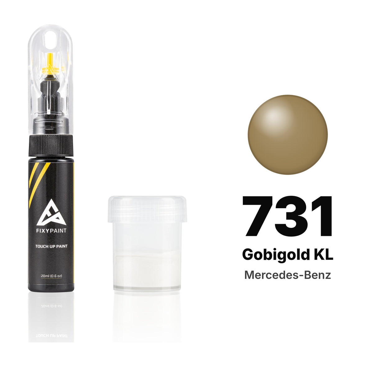 Touch-up paint for Mercedes-Benz 731 Gobigold KL, Standard kit