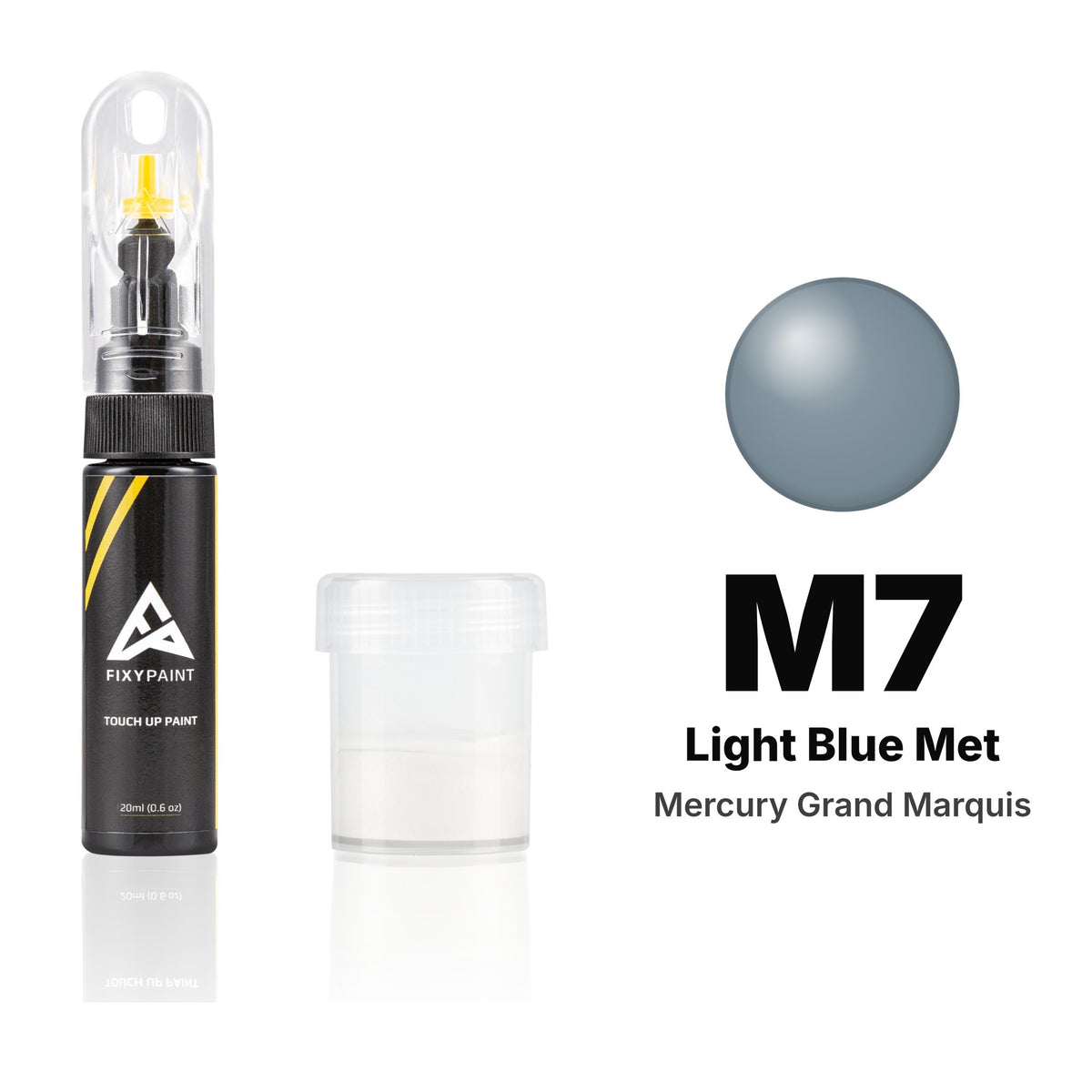 Vernice ritocco per Mercury Grand Marquis – M7 Light Blue Met (2000), kit Standard