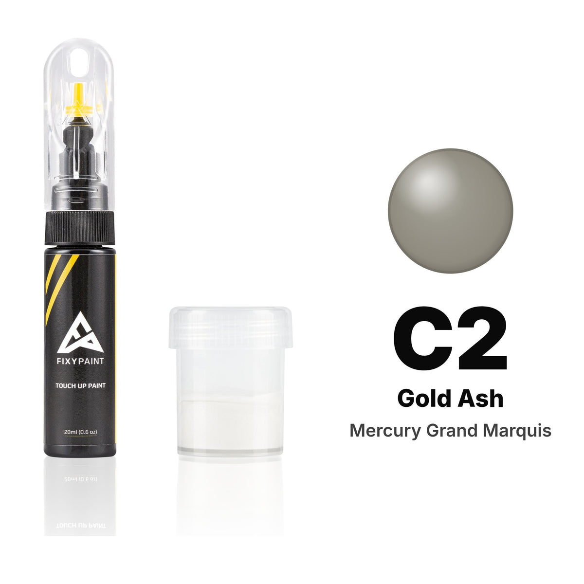 Touch-up paint for Mercury Grand Marquis C2 Gold Ash, Standard kit